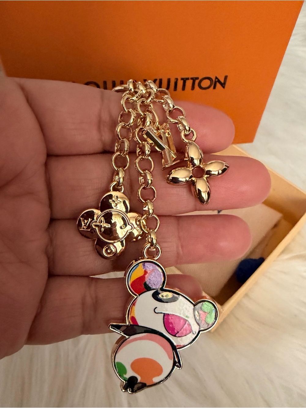 LV Bag Charm Keychain